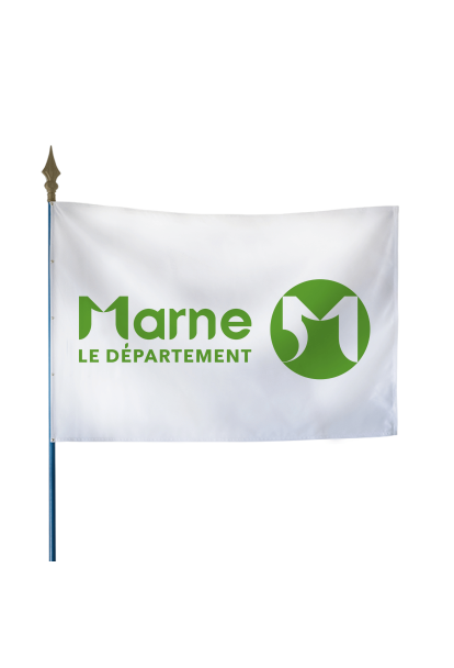 Drapeau du Conseil Départemental de la Marne