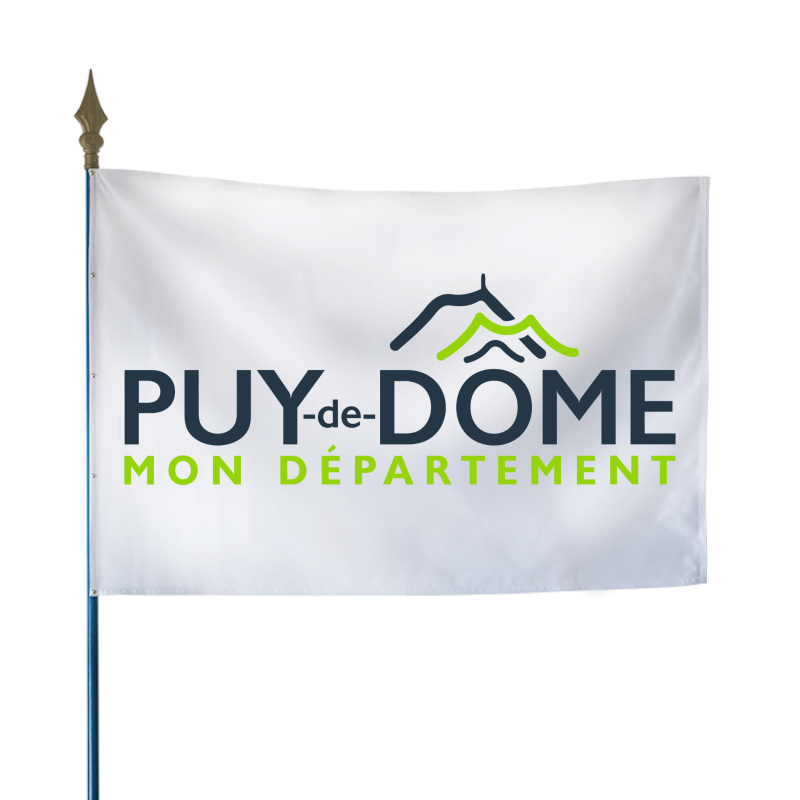 Drapeau du Conseil Départemental du Puy-de-Dôme