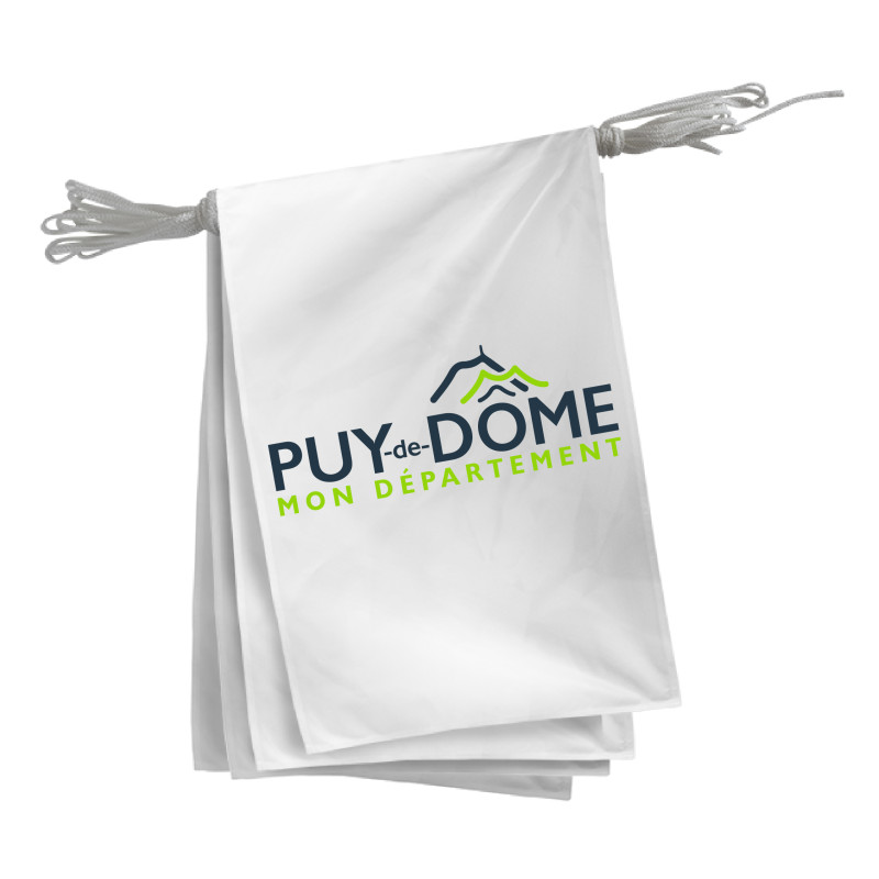 Guirlande du Conseil Départemental du Puy-de-Dôme