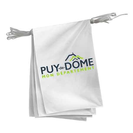 Guirlande du Conseil Départemental du Puy-de-Dôme