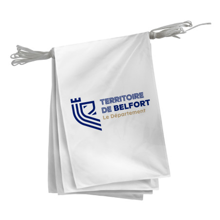 Guirlande du Conseil Départemental du Territoire-de-Belfort