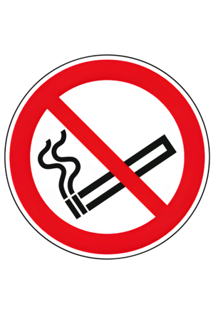 Panneau défense de fumer P002
