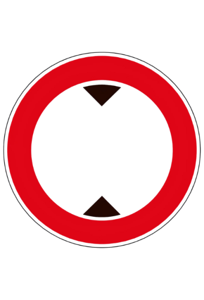 Panneau hauteur maximum neutre