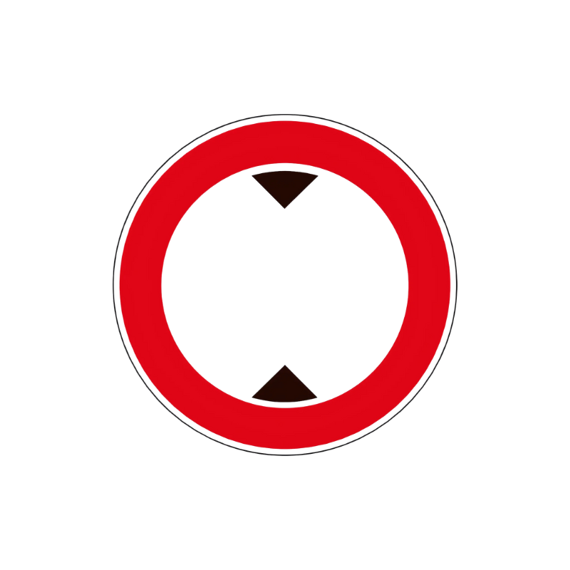 Panneau hauteur maximum neutre