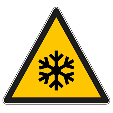 Panneau de danger risque biologique W010