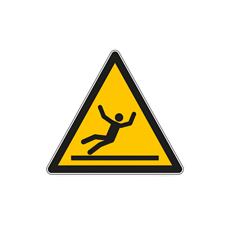 Panneau de danger risque biologique W009