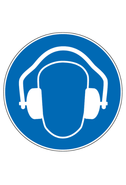 Panneau d'obligation de protection auditive - M003