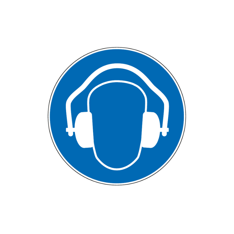 Panneau d'obligation de protection auditive - M003