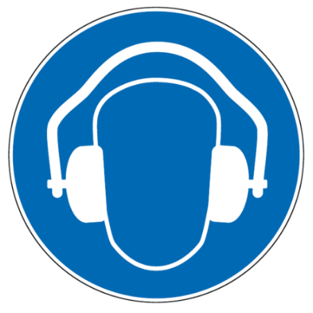 Panneau d'obligation de protection auditive - M003