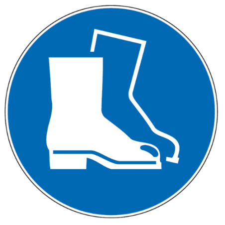 Panneau lunettes de protection obligatoire - M007