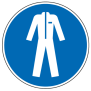 Panneau vêtements de protection obligatoires - M010