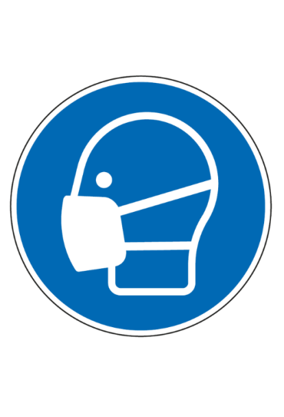 Panneau port du masque obligatoire - M016