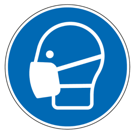 Panneau port du masque obligatoire - M016