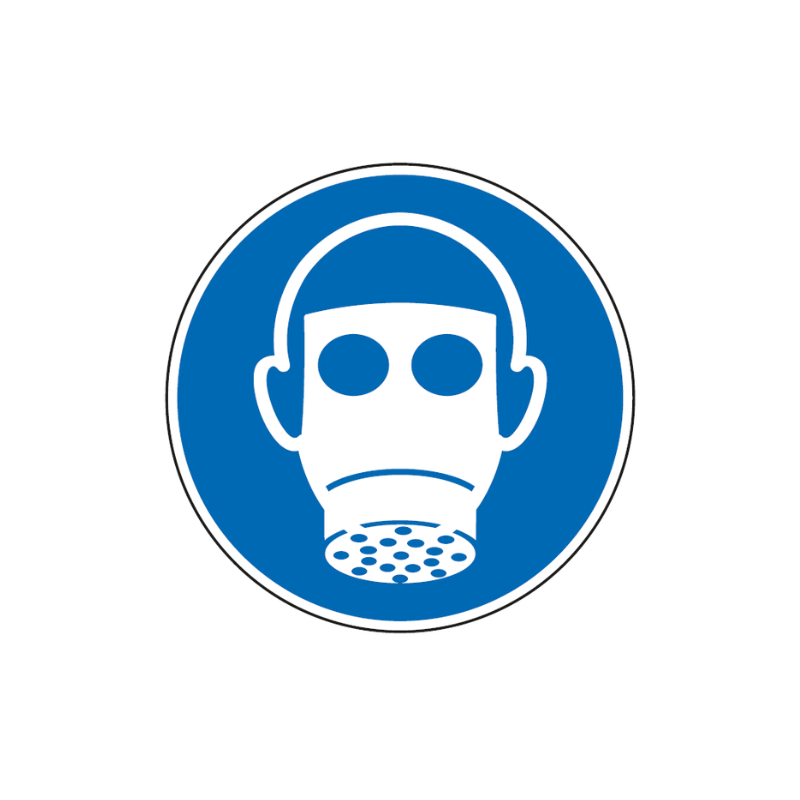 Panneau protection des voies respiratoires obligatoire - M017