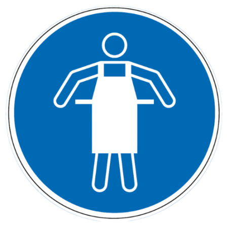 Panneau tablier de protection obligatoire - M026