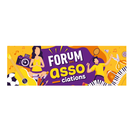 Banderole lutte contre le harcèlement en PVC