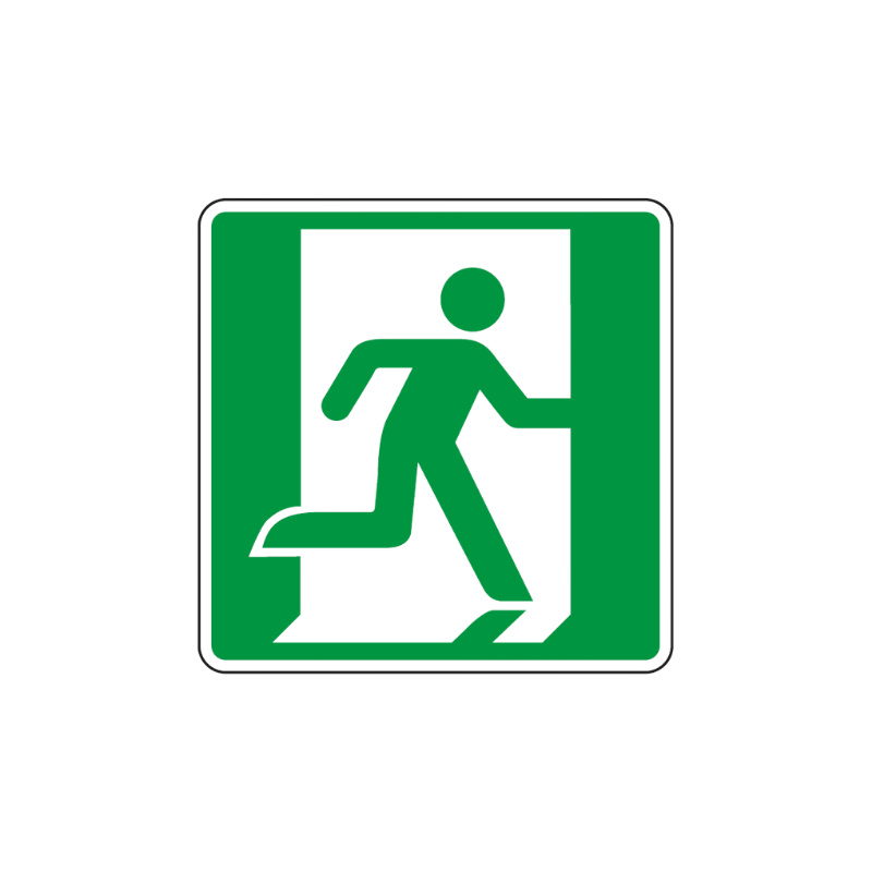 Panneau sortie de secours droite - E002