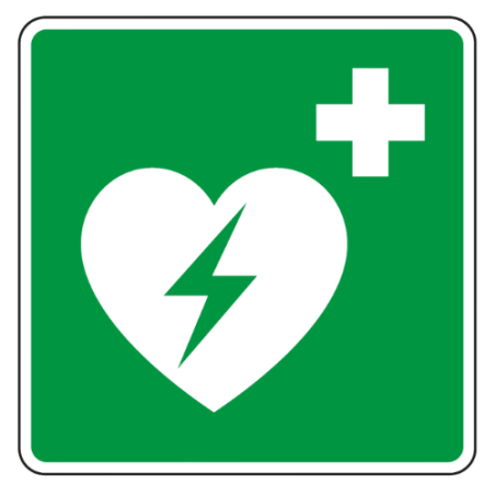 Panneau point de rassemblement après évacuation - E008