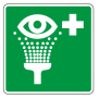 Panneau équipement rinçage des yeux - E011
