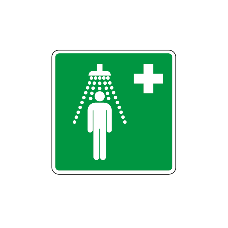 Panneau équipement rinçage des yeux - E011