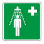 Panneau équipement rinçage des yeux - E011
