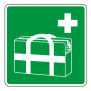 Panneau trousse ou sac médical d’urgence - E027