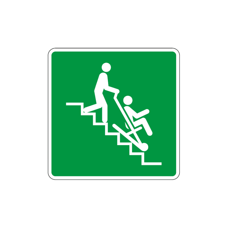 Panneau chaise d’évacuation - E060