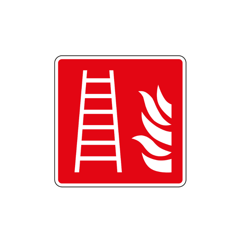 Panneau échelle incendie - F003