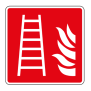 Panneau échelle incendie - F003