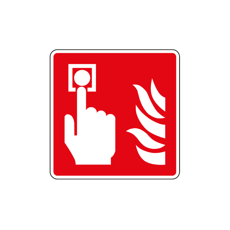 Panneau point alarme incendie - F005
