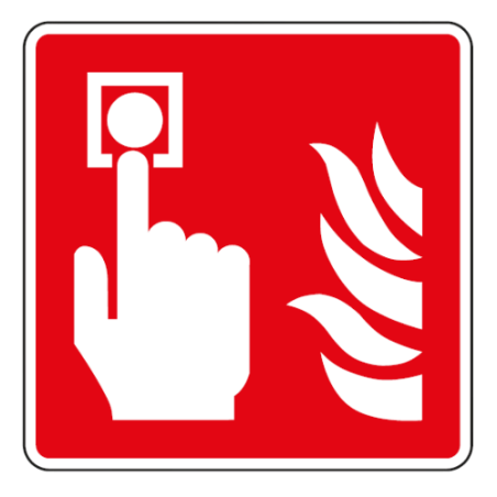 Panneau point alarme incendie - F005