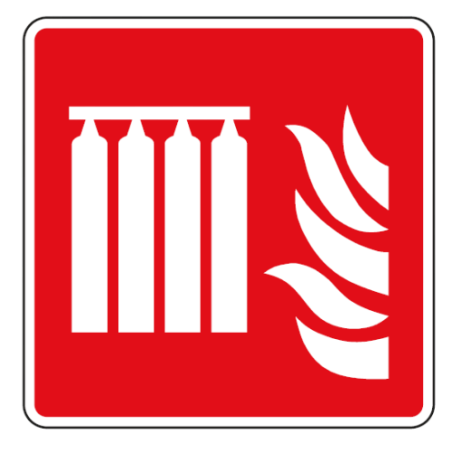 Panneau batterie fixe d’extincteurs - F008