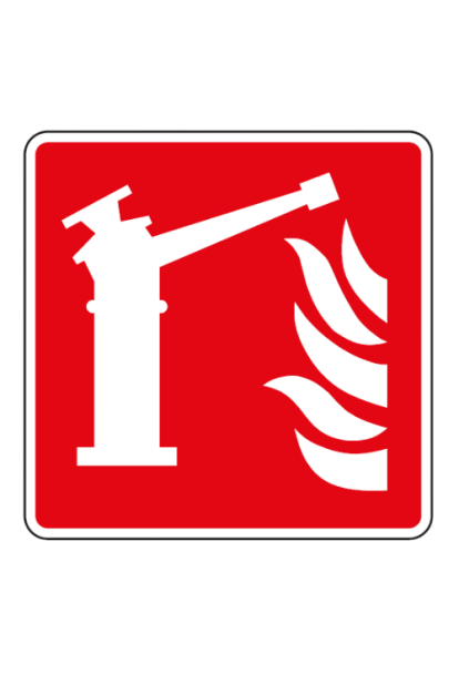 Panneau borne incendie / lance incendie - F015