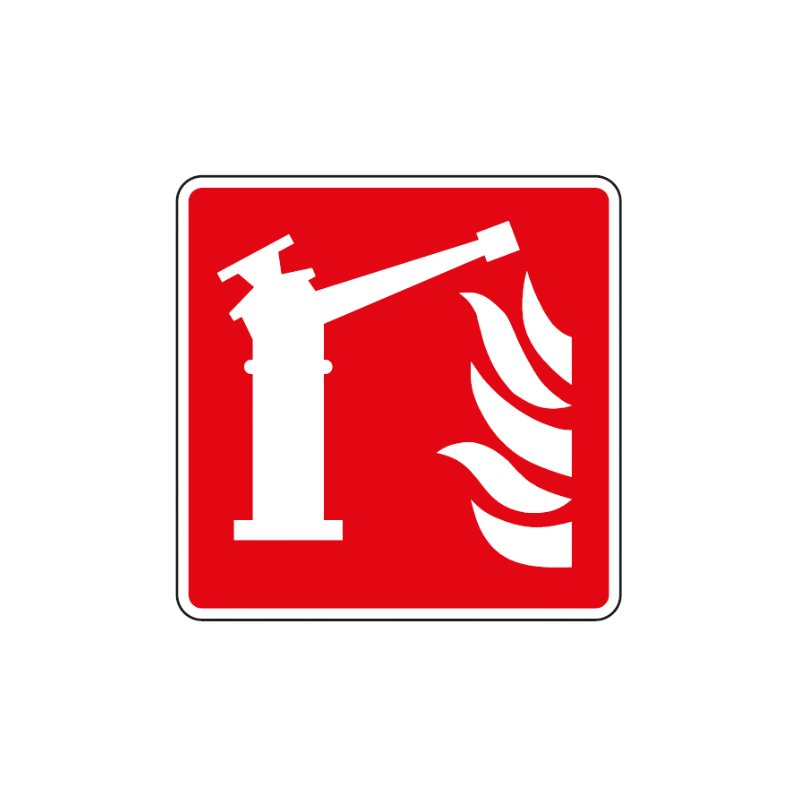 Panneau borne incendie / lance incendie - F015