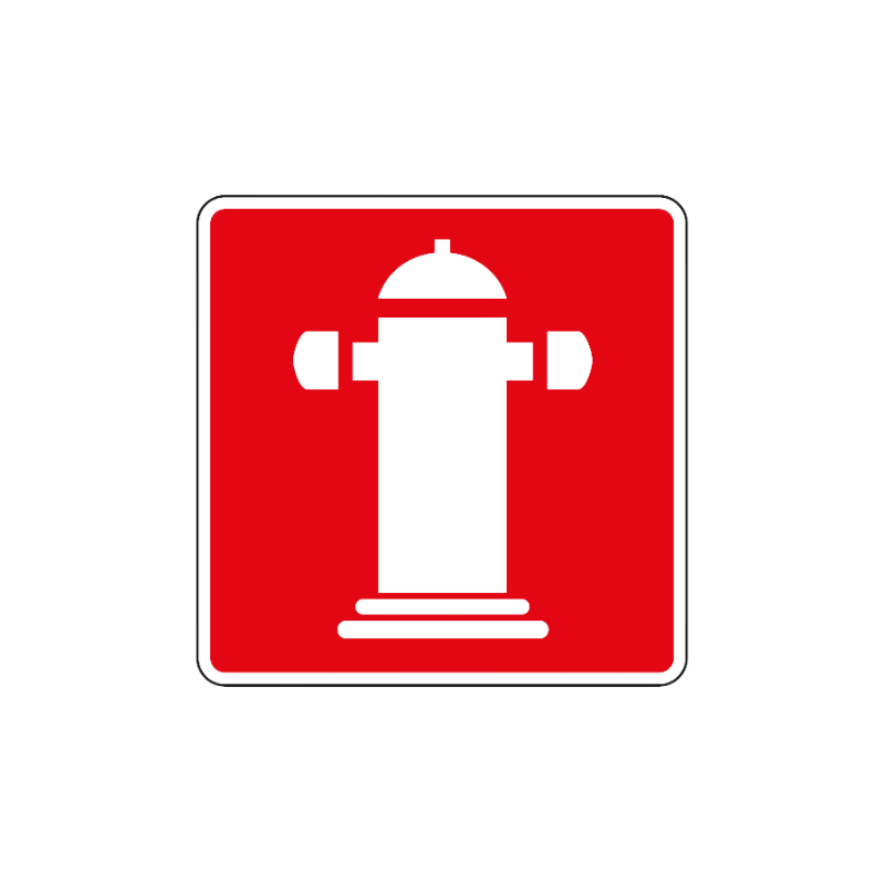 Panneau borne pour véhicules pompiers