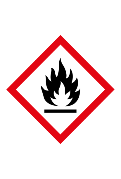 Panneau matières inflammables CLP - GHS02