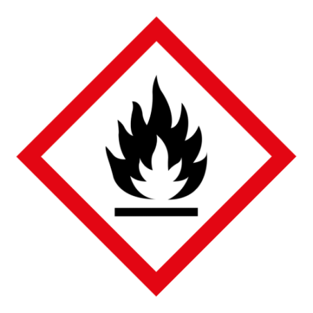 Panneau matières inflammables CLP - GHS02