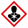 Panneau produit nocif pour la santé CLP - GHS08