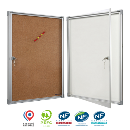 Vitrine d'affichage extra plate - 2 à 9 feuilles A4