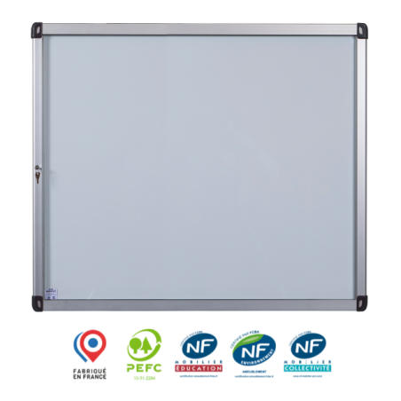 Vitrine d'affichage Leaf Extérieur à prote battante