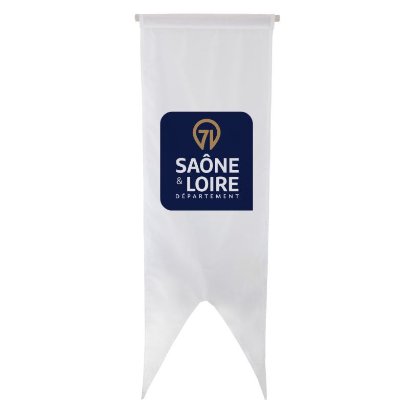Oriflamme du Conseil Départemental de Saône-et-Loire
