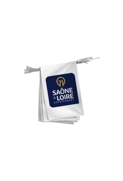 Guirlande du Conseil Départemental de Saône-et-Loire