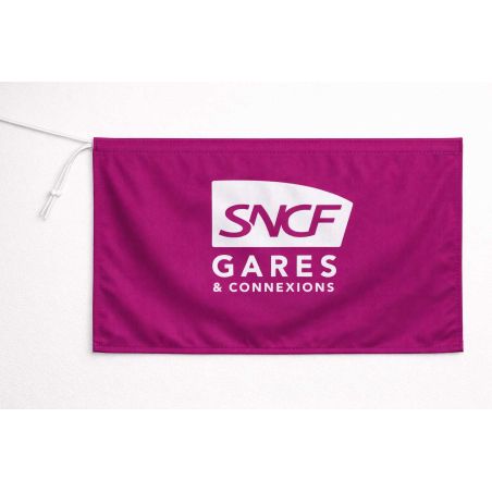 Tissu d'inauguration personnalisé