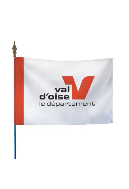 Drapeau du Conseil Départemental du Val d'Oise