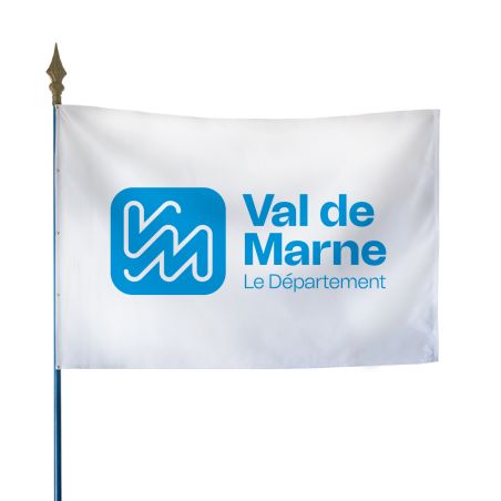 Drapeau du Conseil Départemental du Val de Marne 