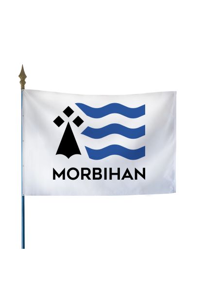 Drapeau du Conseil Départemental du Morbihan
