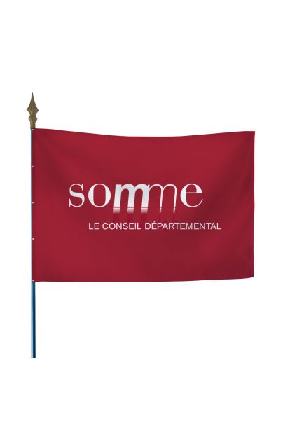Drapeau du Conseil Départemental de la Somme