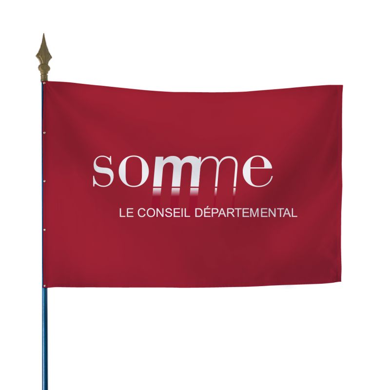 Drapeau du Conseil Départemental de la Somme