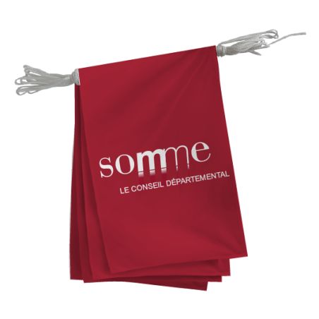 Guirlande du Conseil Départemental de la Somme - 10x15 cm