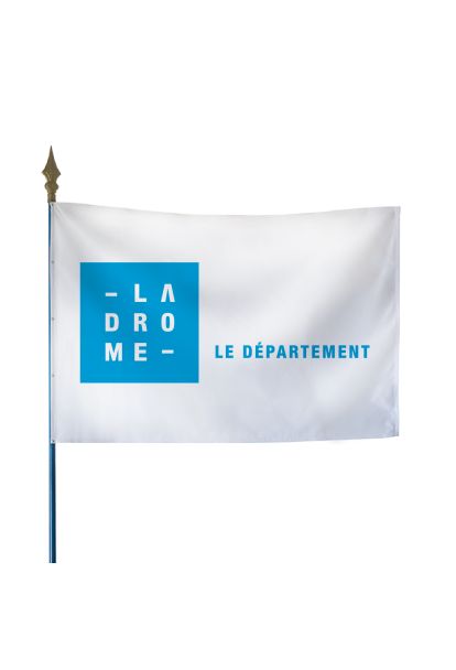 Drapeau du Conseil Départemental de la Drôme